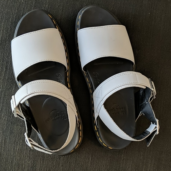 Dr.Martens Voss Grey leather sandal - Picture 2 of 5